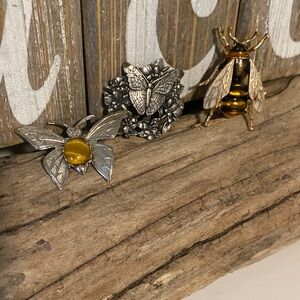 Lot of 3 Vintage Pins